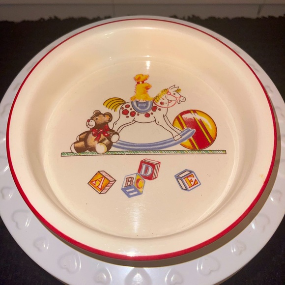 Tiffany & Co. Other - Tiffany & Co. Vintage Tiffany Toys Porcelain Cereal Bowl Mason's Ironstone